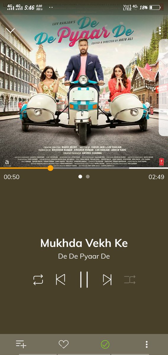 vishalvasan1997's tweet photo. Streaming My Favourite Song From My Favorite Album #DeDePyaarDe
And Being A @Hungama_com Pro User Downloaded The Whole Album And Would Love To Win This Contest And Meet My Favourite StarCast Of The Movie #DeDePyaarDe
Here Is My Entry Team✌️
#DDPDxHungama https://t.co/oAnEkvhjBl