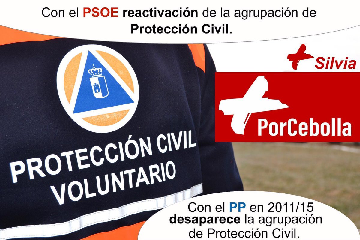 MasPorCebolla's tweet photo. Desde 2015 hemos reactivado la agrupación de Protección Civil en Cebolla que desapareció en en la época de 2011/2015 con el anterior gobierno.
Hoy tod@s las Cebollanas disfrutamos de este servicio.
#MasPorCebolla #MasSilvia https://t.co/mGWiYUICrT