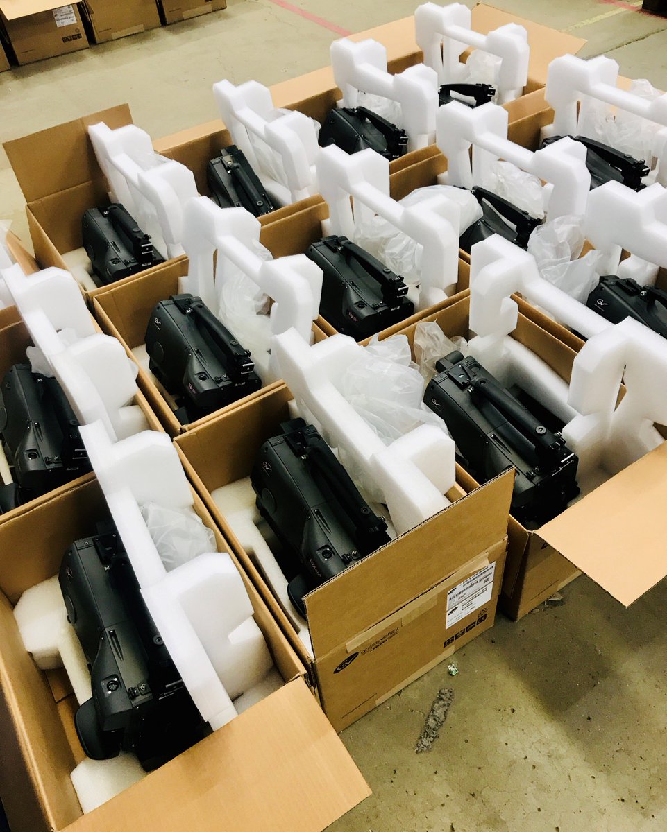 PresteigneUK's tweet image. We recently took delivery of 25 @GrassValleyLive LDX 86N's! These can shoot HD, 4K &amp;amp; HFR and are ready to hire now. 🎥

#LDX86N #GrassValley #BroadcastHire #CameraHire #BroadcastEquipment #TVProduction #DryHire #Production #Broadcast #Rental #Live #Broadcasting #Hire