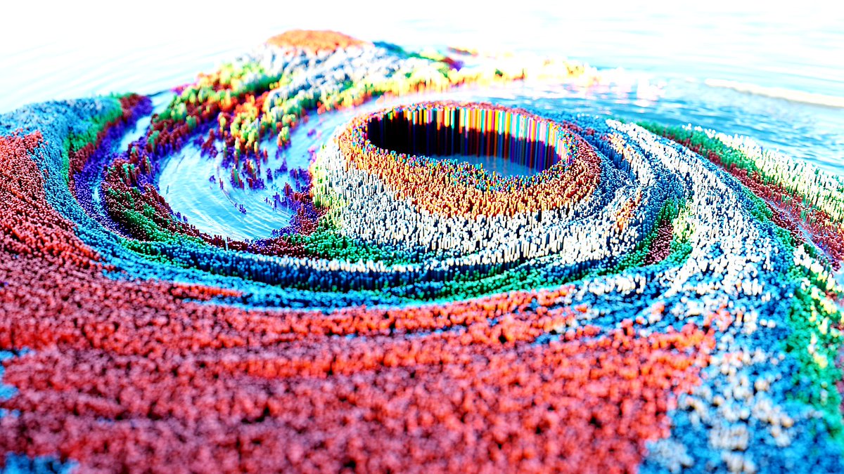 itstheiamw's tweet photo. #rainbow #realism #octane #render #rendering #3d #virals #cinema4d #sphere #cold #viral #art #design #trending #spring #design #sphericalarts #creativity #makeitreal #like https://t.co/i2baKmhZh8