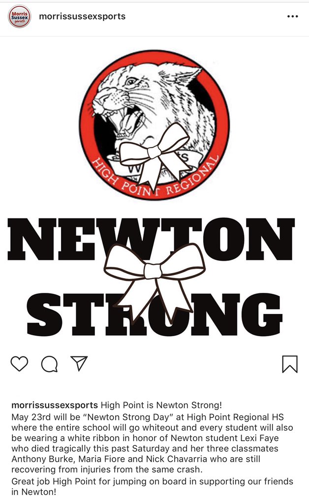 Keirra Wingle (@hprhs_keirra) on Twitter photo In honor of Lexi Faye and her friends, wear anything white and a white ribbon on May 23rd! #newton #support <a href="/leduc_lindsay/">Leduc lindsay</a> <a href="/HPRwildcats/">High Point Regional High School</a> <a href="/JonTallamy/">Jon Tallamy</a> In honor of Lexi Faye and her friends, wear anything white and a white ribbon on May 23rd! #newton #support <a href="/leduc_lindsay/">Leduc lindsay</a> <a href="/HPRwildcats/">High Point Regional High School</a> <a href="/JonTallamy/">Jon Tallamy</a>