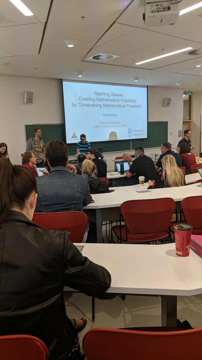 misskejackson's tweet photo. Here at #OAME2019 can't wait for all the #braingrowth @BondarBlazers @OCDSB https://t.co/QFKz2foLAG