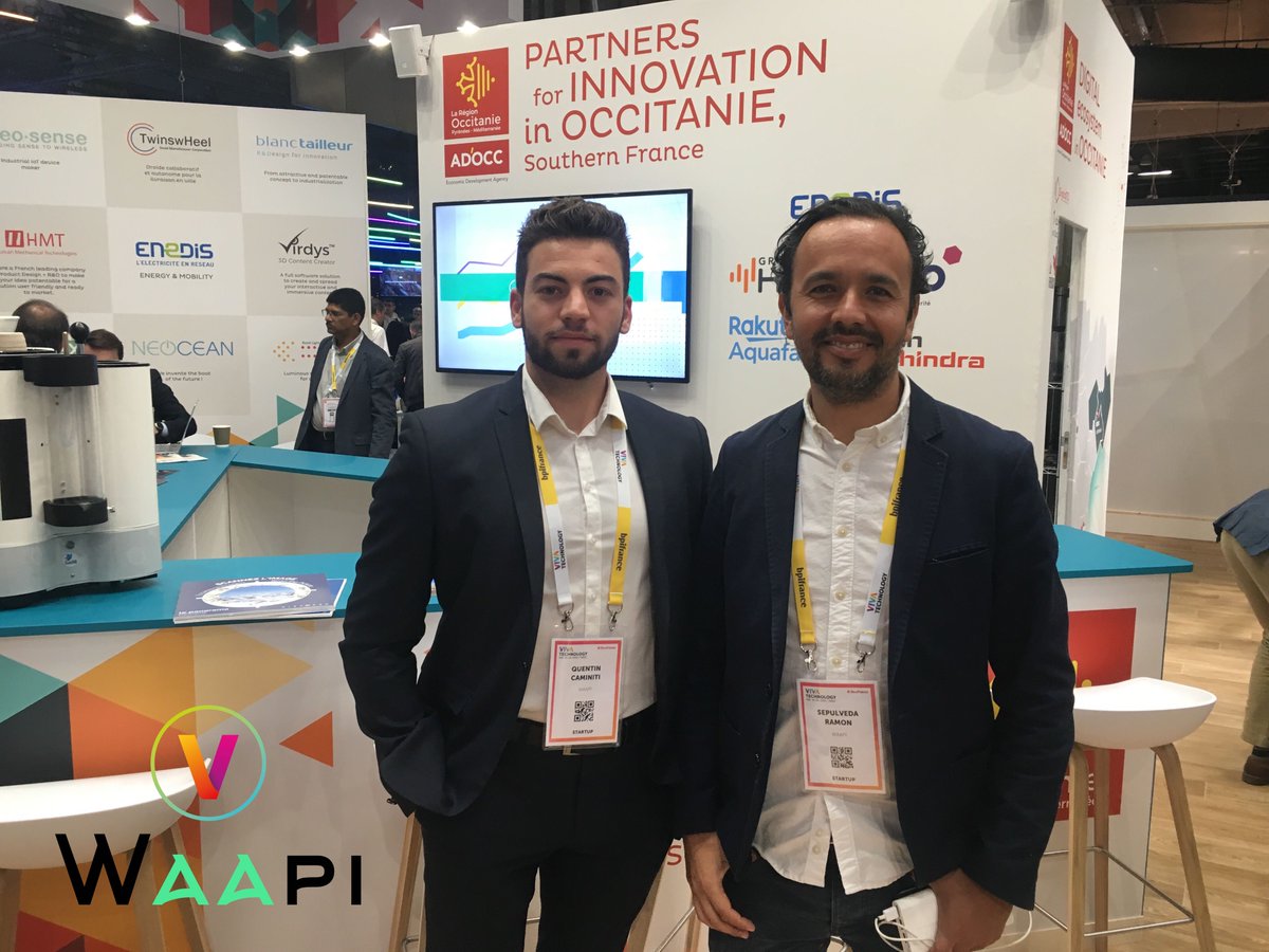 L'équipe <a href="/Waapi/">Pii</a> est prête ! 😃 #VivaTech 🚀

#VivaTech #VivaTech2019 #VivaTechnology #startups #innovation #tourisme #Occitanie #Paris <a href="/VivaTech/">VivaTech</a> <a href="/Occitanie/">Région Occitanie</a> <a href="/ADOCC_/">AD'OCC</a> @ad_occ <a href="/OpenTourismeLab/">Open Tourisme Lab</a> @otl_geraldine