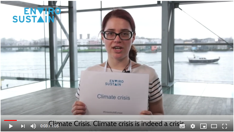 EKOenergy_'s tweet photo. Thanks a lot @ESEnviroSustain for this nice video. #ConsumerAction vs #ClimateCrisis. Merve Gรผngรถr from EKOenergy at #GreenBuildEurope Conference. #renewables https://t.co/0nI0tCwRv8 https://t.co/w0yGRgysTd