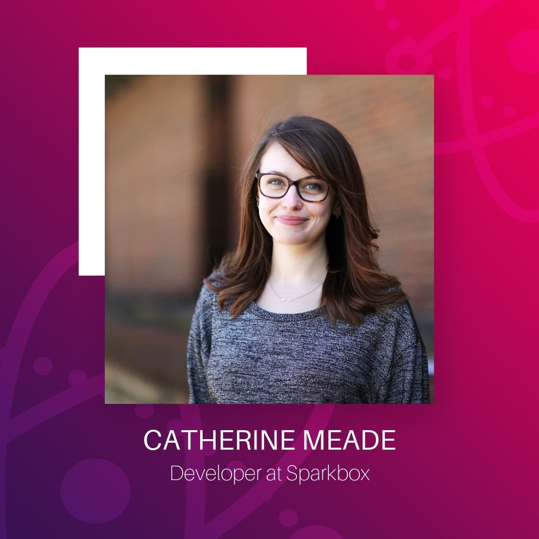 @catheraaine, also of @hearsparkbox, will support the conversation.