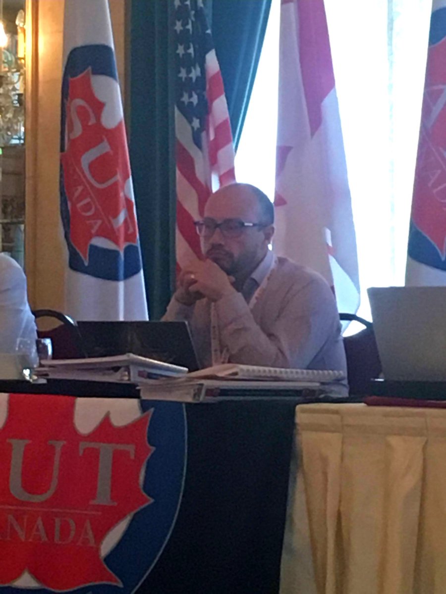 What a great week at the ATU Canada Conference.  Meeting new people and sharing stories.  The education sessions are outstanding.  Truly an honor to see Cindy Watson speak on solidarity and women's empowerment!  It's a privilege to call her a sister and a friend.  Just amazed!