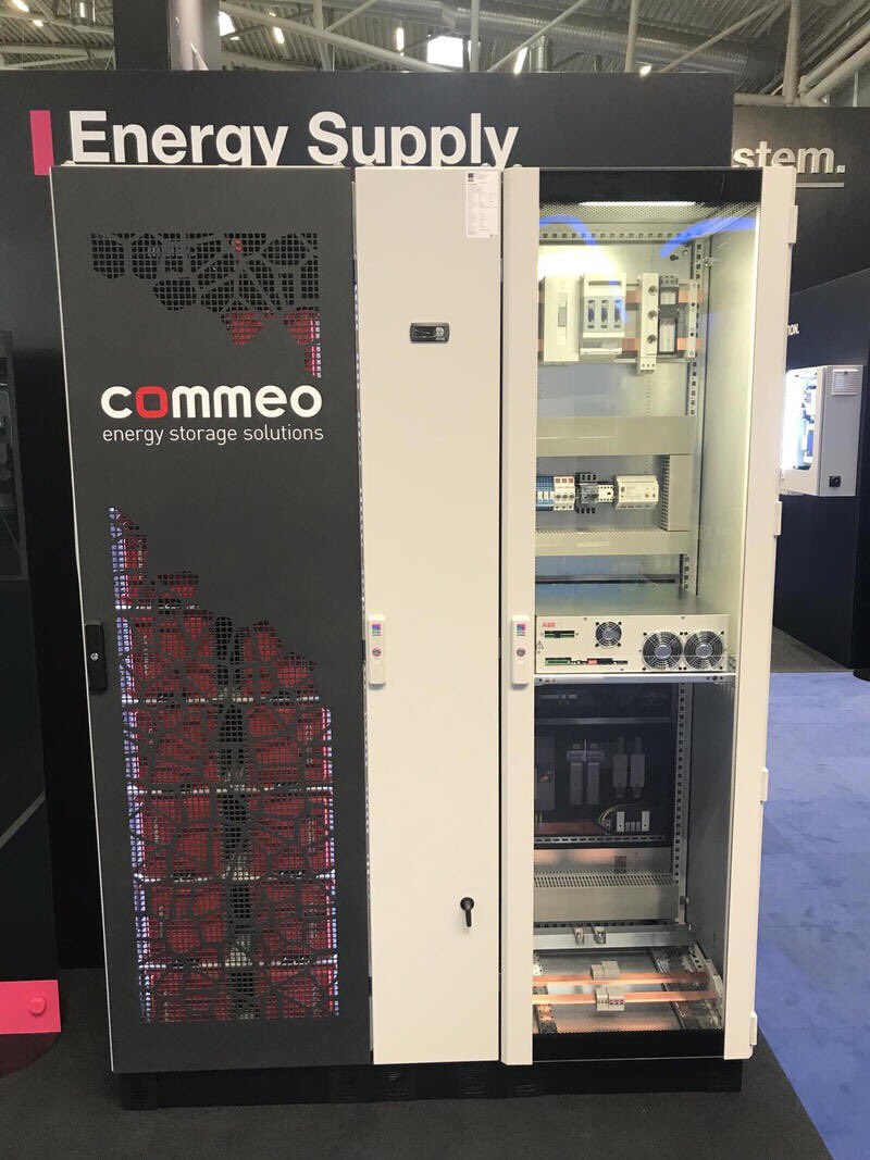 Rittal_ES's tweet image. Soluciones para el almacenamiento de energía en baterias.

Infraestructura modular y escalable para inversores de baterías.

Puedes ver las ventajas de #Rittal, módulos inversores de @ABB_Energia_DM y baterías de #Commeo en la feria @Intersolar en el pabellón B3.430.