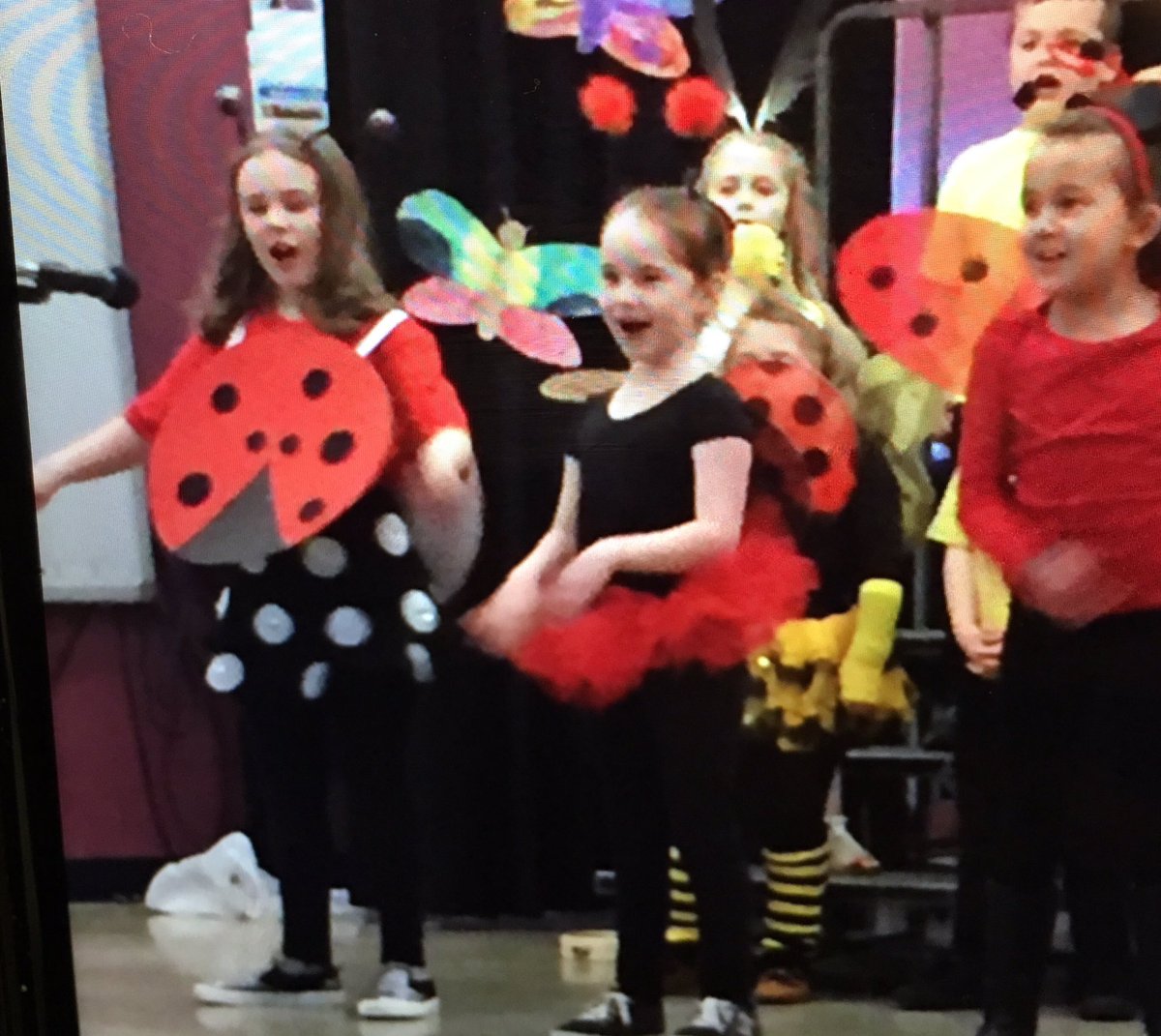 RideoutDaryl's tweet photo. BUGZ at UGE- yes- that's right!!  What an awesome show our grade one students put off last night!! Congratulations too all! https://t.co/R6Gxw2o42R