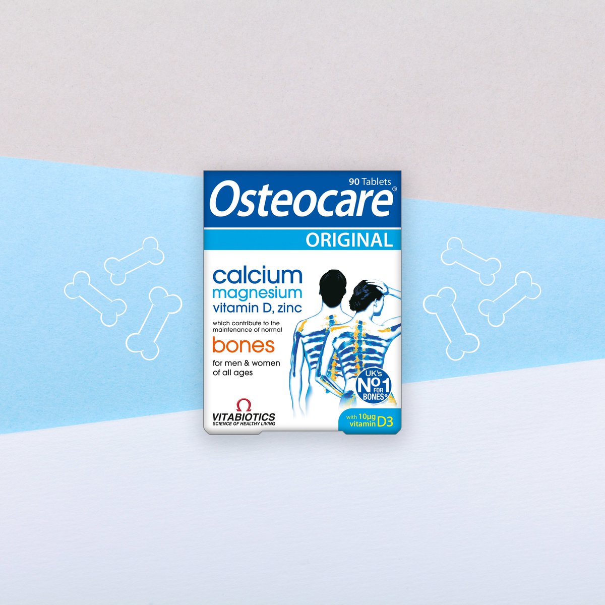 Vitabiotics Osteocare Original Provides 100 Nrv Of Calcium Carefully Combined With Co Factors Including Vitamin D Zinc And Magnesium Which Help To Maintain Normal Bone Health Shop Now T Co Xxwi1f2uyo Vitabiotics