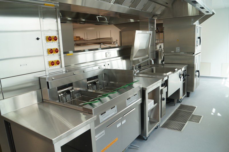 Nice photos taken today of a project we are just finishing in London by <a href="/HelloKitch/">Matthew Kitchin</a> #London #kitchen #commercialkitchen
