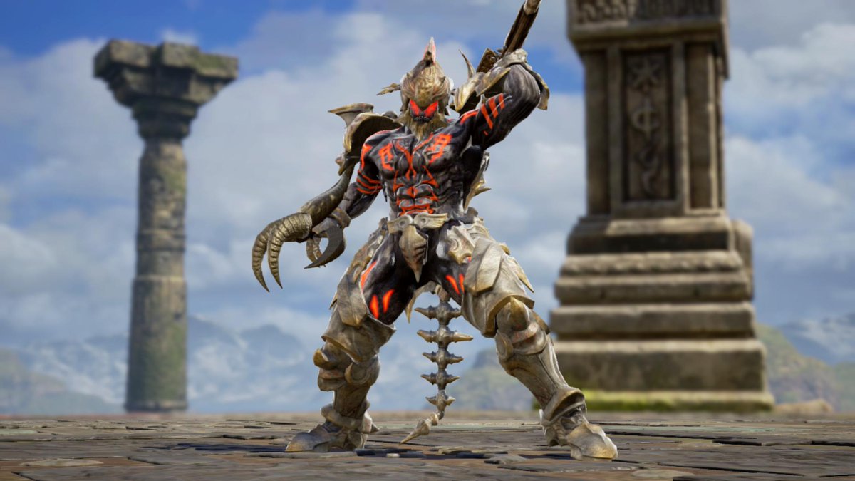 The despicable shackles that have held me all these long years are now  destroyed! Become part of the nightmare.. witness the darkness of the  abyss! Nightmares p2 SCIV skin! #SOULCALIBURVI #SOULCALIBUR #SoulCalibur6, image size:1200x675