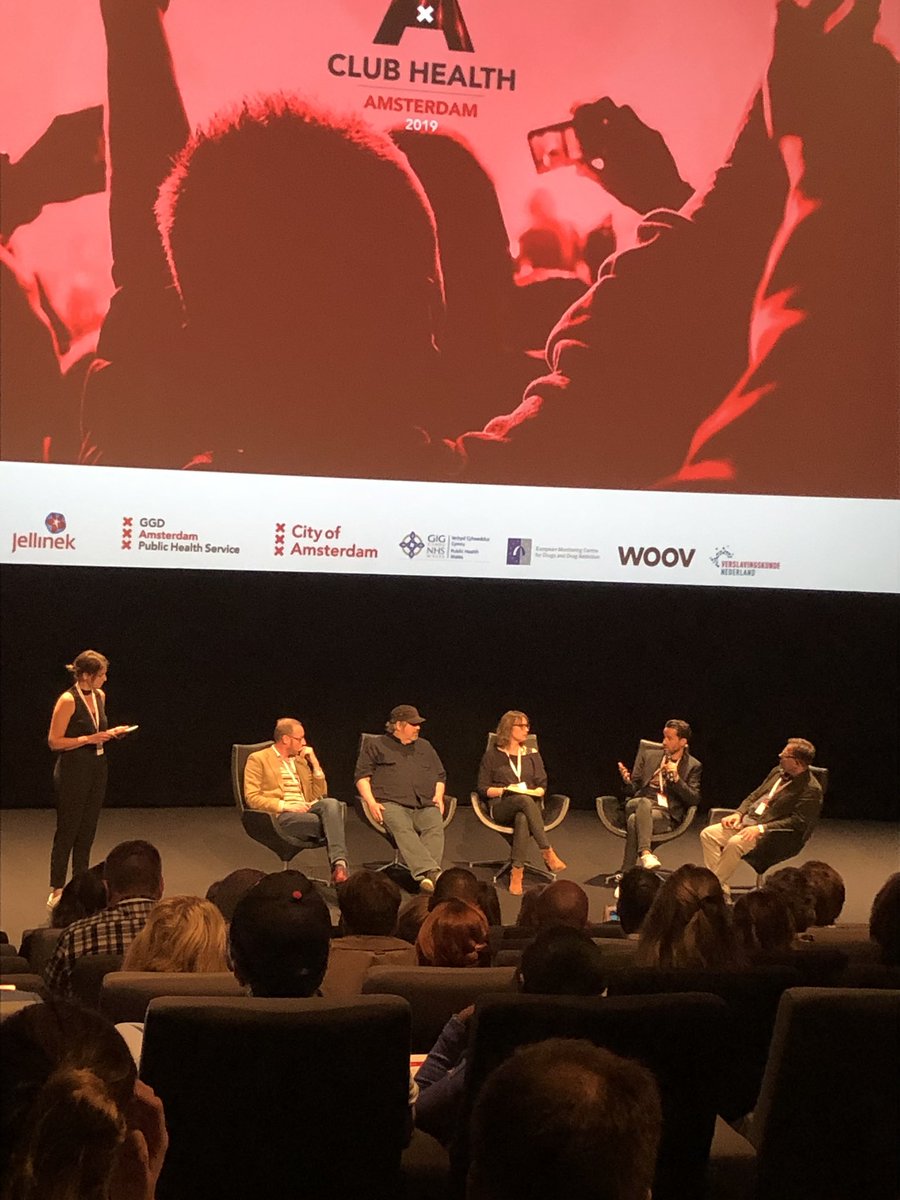 SaferPartying's tweet photo. How much is too much? No, this isn’t a question about drug use. It’s about nightlife and tourism - how are different European cities like Berlin, Lisbon, Amsterdam &amp; Budapest handling it? Plenary panel discussion at #ClubHealth https://t.co/Dz7x0crHY8