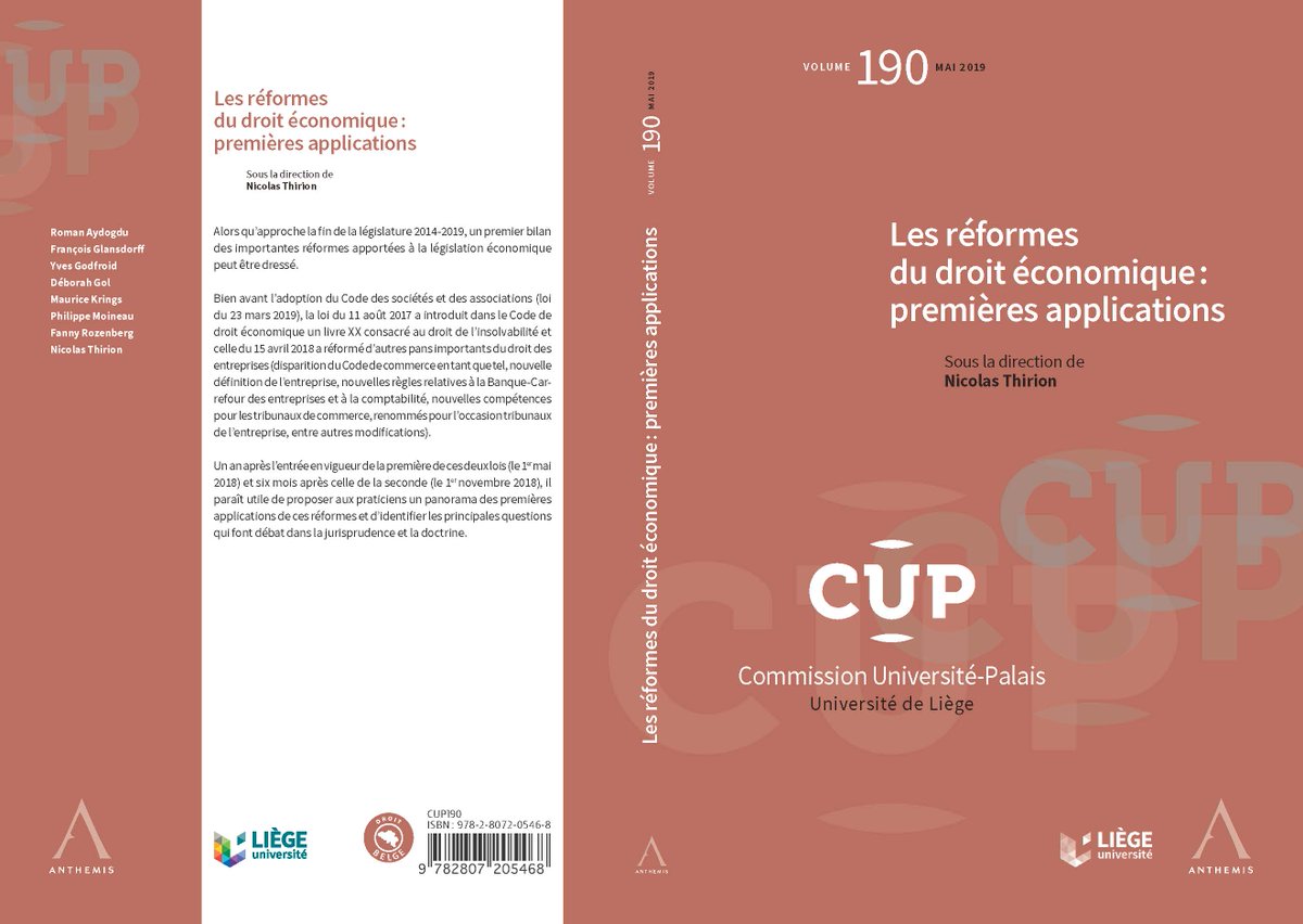 CUP_formations's tweet photo. Écoutez la présentation de la prochaine CUP à Liège, ce 17 mai, consacrée aux premières applications des réformes de droit économique  https://t.co/2KDPgIXGkc https://t.co/iuFcIwKFsp