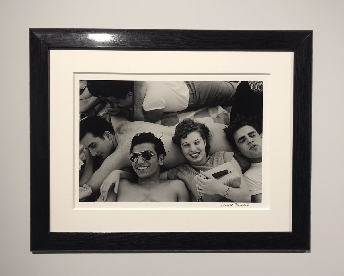Emma_Blau's tweet photo. Such a treat to visit @HaroldFeinstein exhibition at #180thestrand & be given a tour by curator @ceascott , director of #laststopconeyisland @theandydunn & #haroldfeinstein photography trust director #JudithThompson Every photo is beautiful! @photolondonfair #photolondon #gosee https://t.co/vH6jHnBqdz