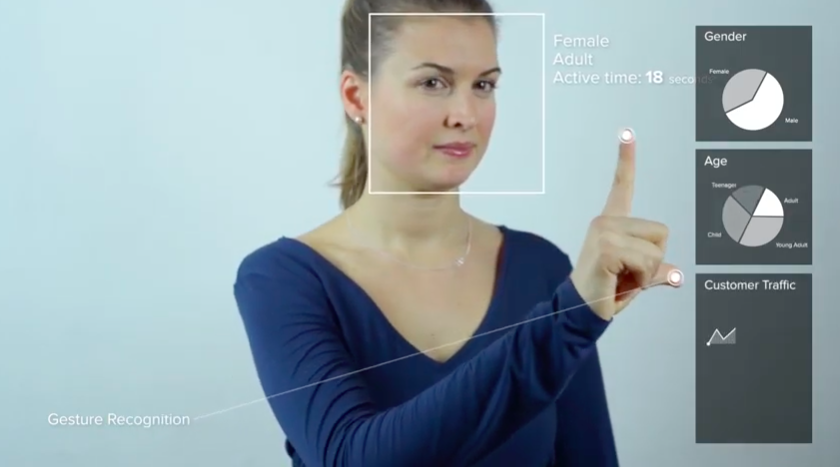 RealSenseai's tweet photo. The folks @gestoos have created software that enable devices to see and understand natural gestures and movements using #IntelRealSense technology Discover more https://t.co/I1OD7WBqU1
#gesturetracking #digitalsignage #computervision #IoT #AI #AR https://t.co/4cLbl22YWC
