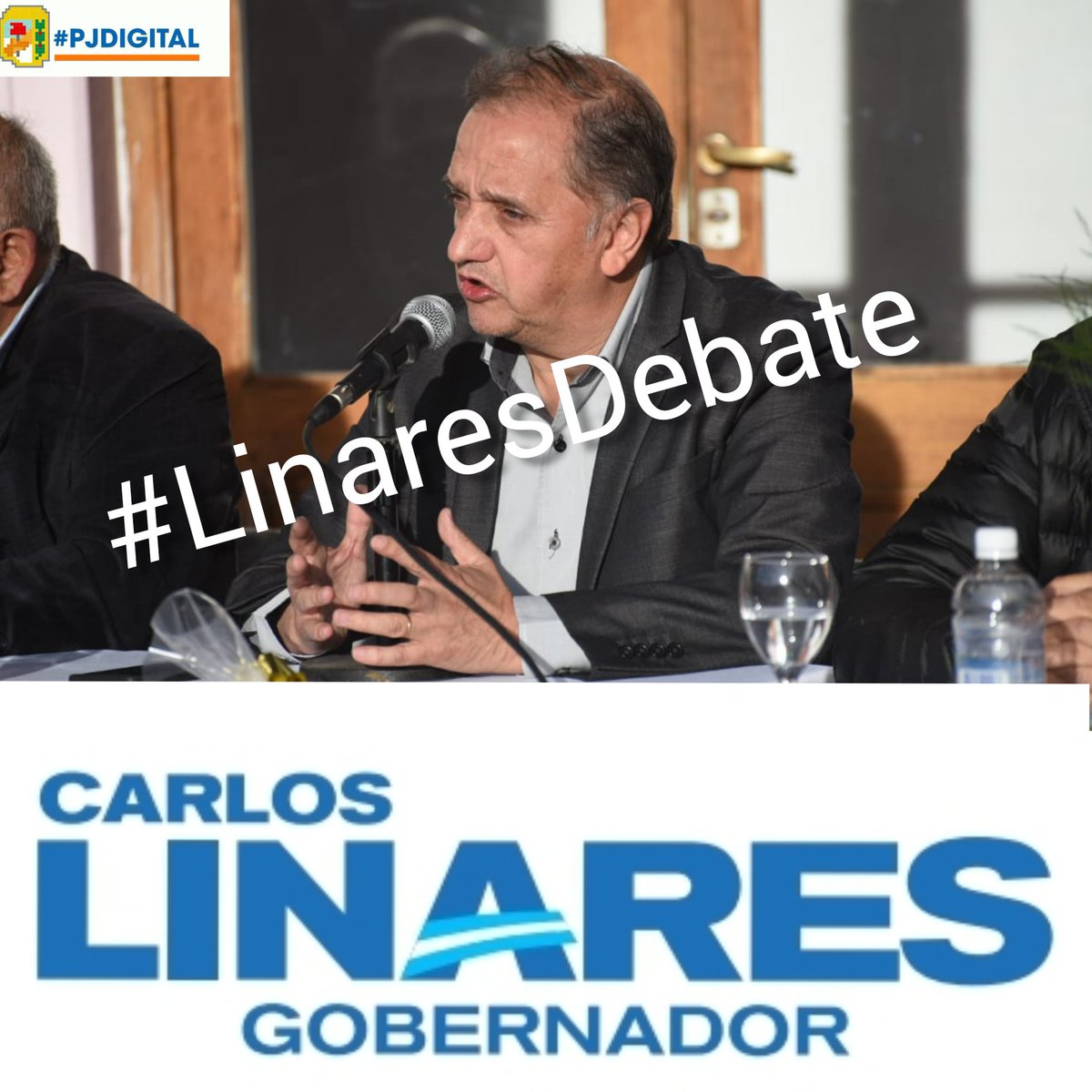 El compañero #LinaresDebate el escribano #arcioniNodebate  #ArcioniEsMacri #Arcionisebajo #LinaresGobernador