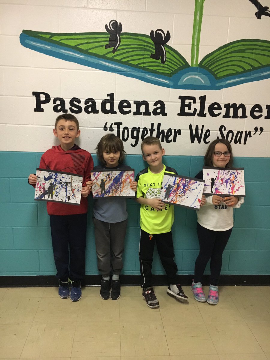 Our future artists!@pasadenaelem