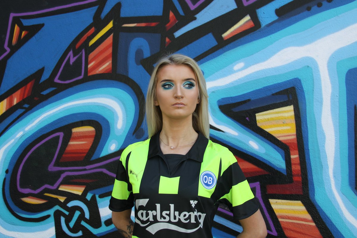 Presenting <a href="/Odense_Boldklub/">Odense Boldklub</a> 

-Founded in 1887 as a cricket club 
- 3 Danish Championships 
- 5 Danish Cup wins 
- Currently 3rd place in the #superligaen 

2008 away shirt #DjembaDjemba exclusively available in #DenMayrk kitbox