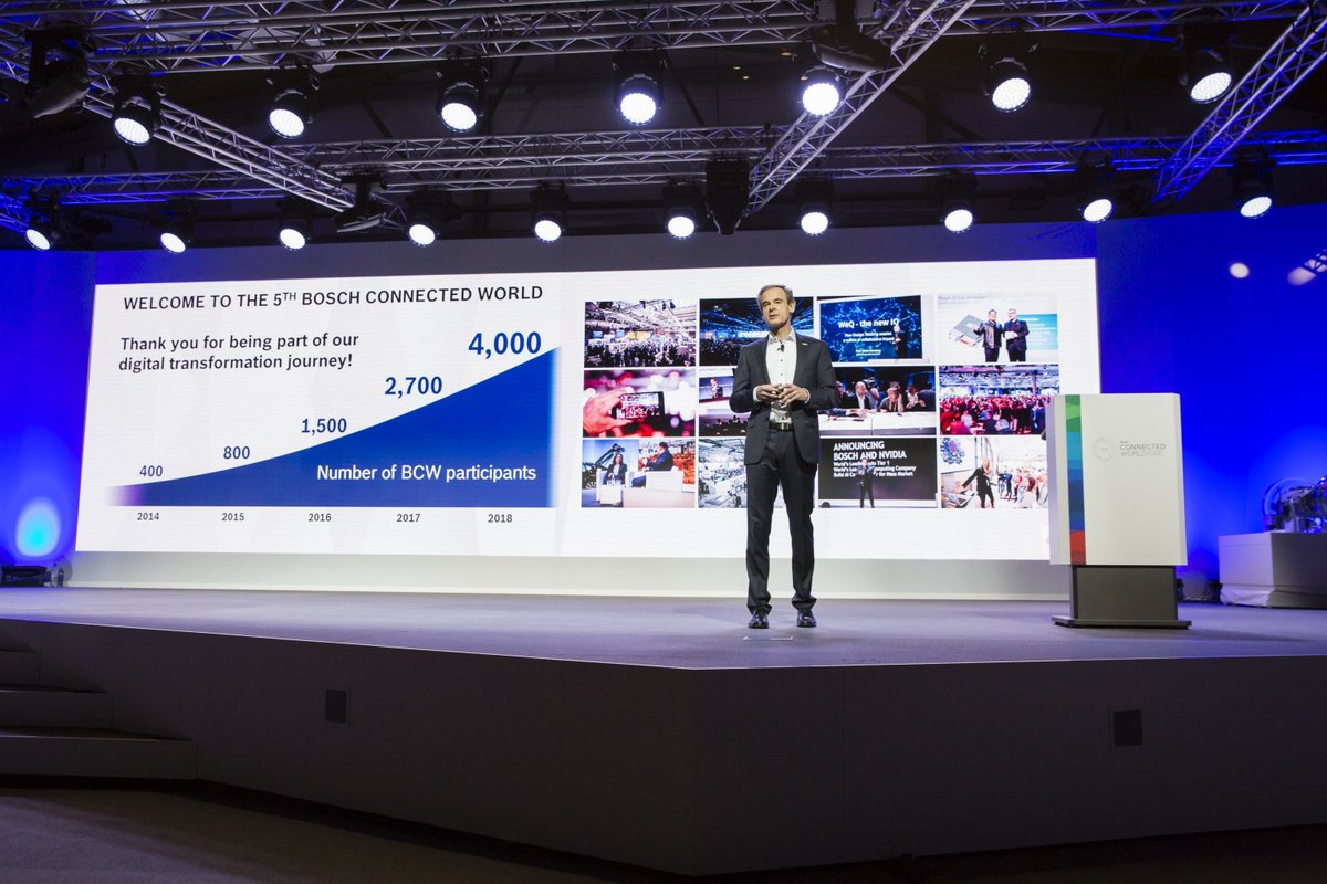 Stop whatever it is you're doing and prep to watch the #BCW19 Keynote address by @BoschGlobal's CEO (replay)
TODAY , NOW
pscp.tv/w/1mnGevPXZbQJX
@Kevin_Jackson #ConnectedIndustry #ConnectedMobility #ConnectedFarming #ConnectedHomes #LikeaBosch
#ad