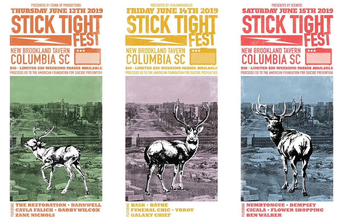 SceneSC's tweet image. #StickTightFest 2 @NewBrookland