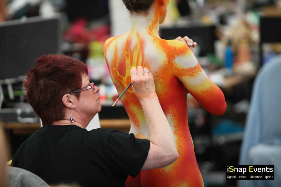 brushstrokesbod's tweet photo. #BTC #paintopia #bodypainting #competition #Volca #bodyart #bodypaint #orange #yellow #white #fire #volcano #lava #Venus @Paintopia https://t.co/raB2Tr83Yo