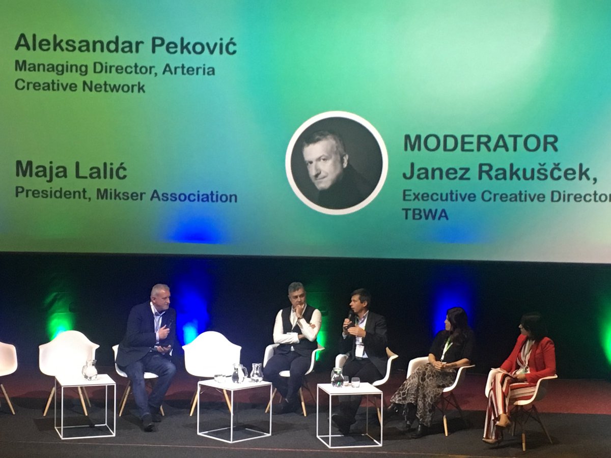 Luna \TBWA (@lunatbwa) on Twitter photo Creative & Circular at the 4th <a href="/CircularChange/">Circular Change</a> conference where our ECD <a href="/jrakuscek/">Janez Rakušček</a> moderated the panel about digital transformation and the importance of creativity in circular economy. 👌🏼 #LunaLEARN #circularchange Creative & Circular at the 4th <a href="/CircularChange/">Circular Change</a> conference where our ECD <a href="/jrakuscek/">Janez Rakušček</a> moderated the panel about digital transformation and the importance of creativity in circular economy. 👌🏼 #LunaLEARN #circularchange