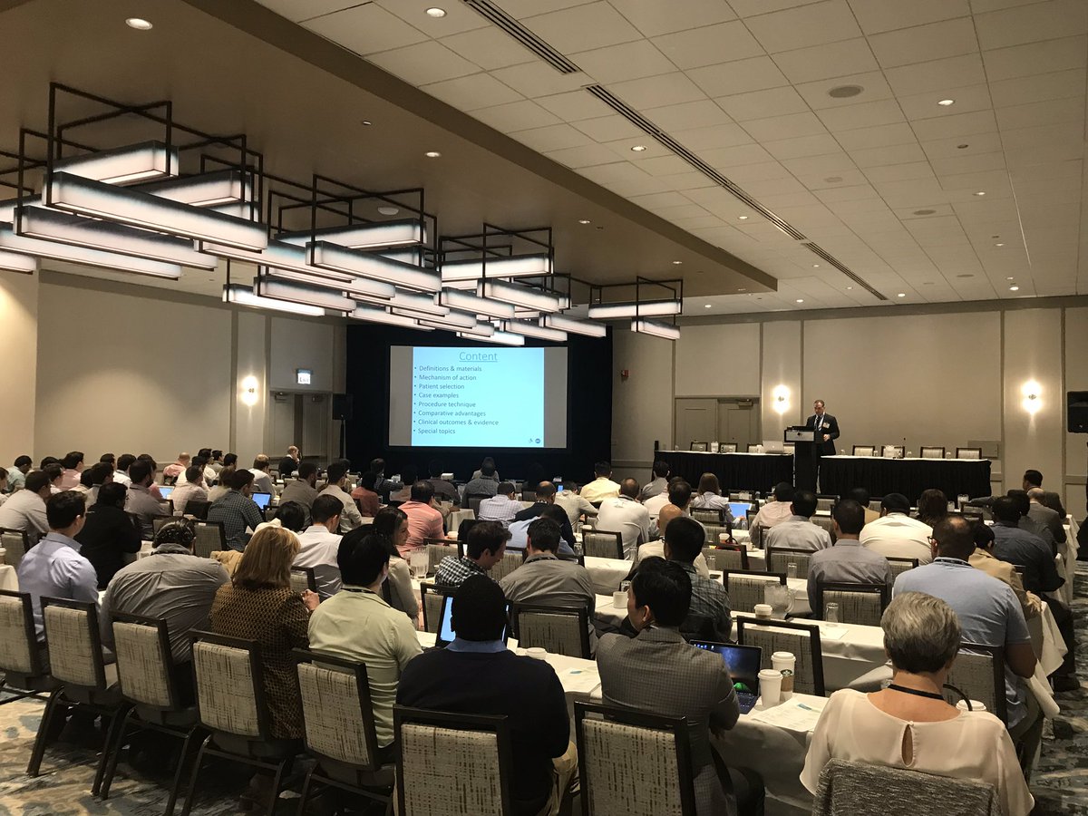 SIR’s Fellows Spring Practicum, the largest IR Fellows course. 30 faculty dropping knowledge to >100 trainees. Short didactics, case discussion, hands-on workshops, networking receptions. #SIRFSP19 #IRad @SIRspecialists @SIRRFS