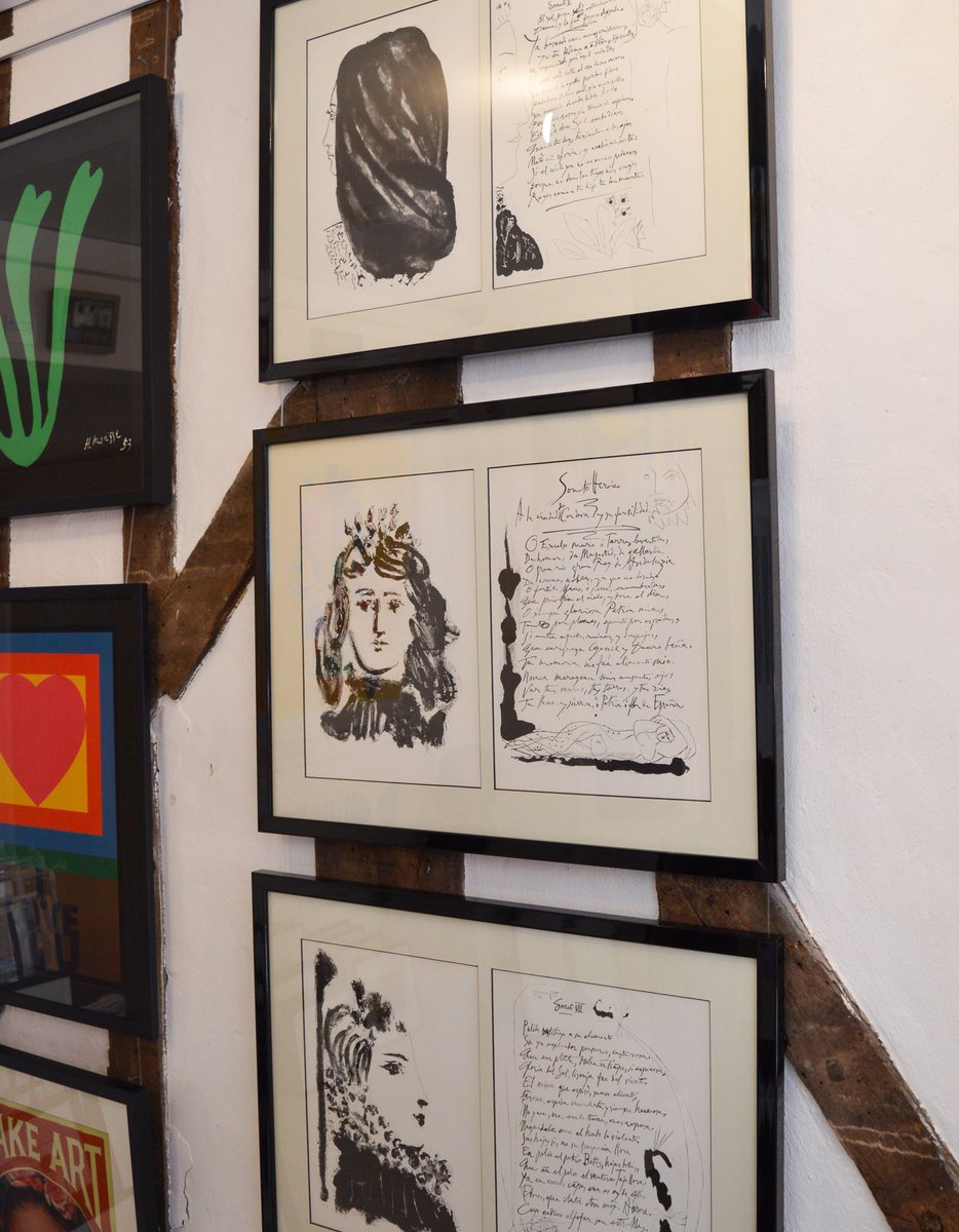 D A N T Z I G G A L L E R Y On Twitter New Artwork Alert Pablopicasso S Superb Gongora Suite Lithographs From 1985 Gongora Is Comprised Of Twenty Sonnets