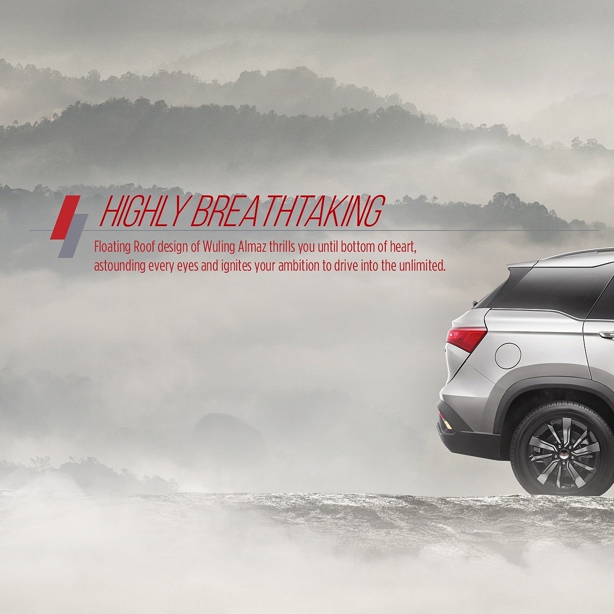 WulingMotorsID's tweet image. Terlepas dari mesin dengan teknologi terkini dan fitur multimedia berkelas di dalam kabin, Wuling Almaz akan membuat setiap mata terpana saat melaju bersama Anda di jalan melalui desain eksterior bergaya floating roof.

#WulingAlmaz #DriveForABetterLife #DriveUnlimitedWay