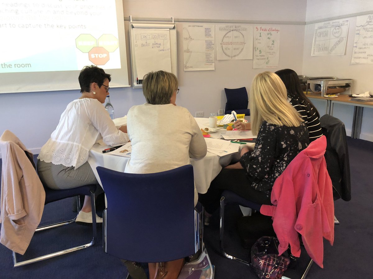 Vonniemc's tweet photo. @EducationScot @TeamSCEL #SCELEiH HTs discussing developing a Coaching Culture in school community and authority wide #trust #solutionfocussed #principles @loumsanders @LesleySCEL_ES @GordonSCEL_ES @AliAllanSCEL_ES https://t.co/bkKyByn6rY