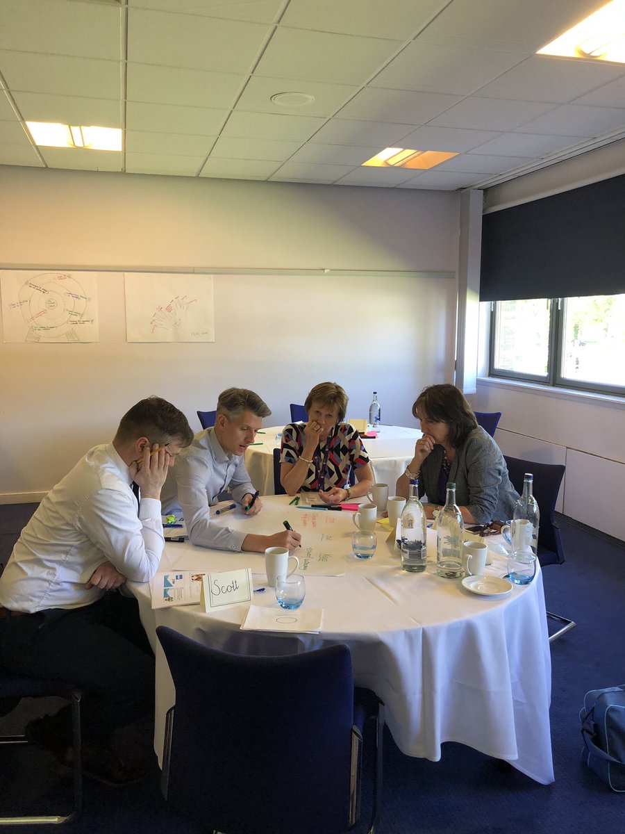 Vonniemc's tweet photo. @EducationScot @TeamSCEL #SCELEiH HTs discussing developing a Coaching Culture in school community and authority wide #trust #solutionfocussed #principles @loumsanders @LesleySCEL_ES @GordonSCEL_ES @AliAllanSCEL_ES https://t.co/bkKyByn6rY