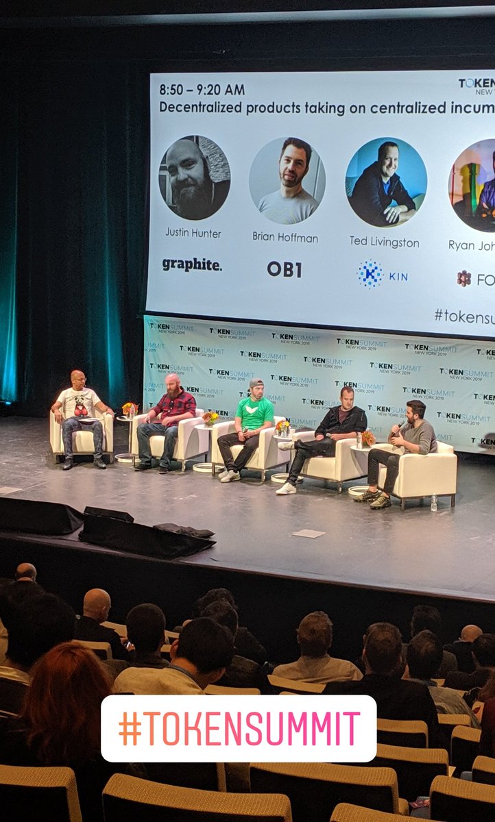 Advice from @polluterofminds at #tokensummit on building a #dapp

🛑 Stop focusing on it being decentralized
🔷 Instead, focus on the value prop that decentralization can create for end-users