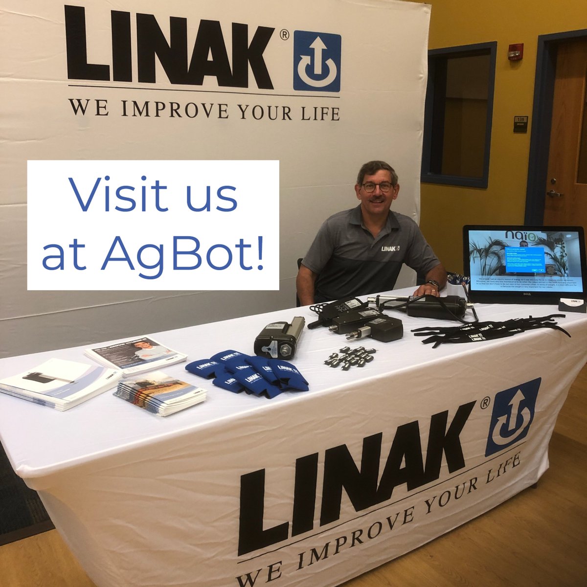 We're at Purdue University ready for the first day of agBOT 2019! Stop by to learn how LINAK is a part of automating the agricultural industry.

#agBOT2019