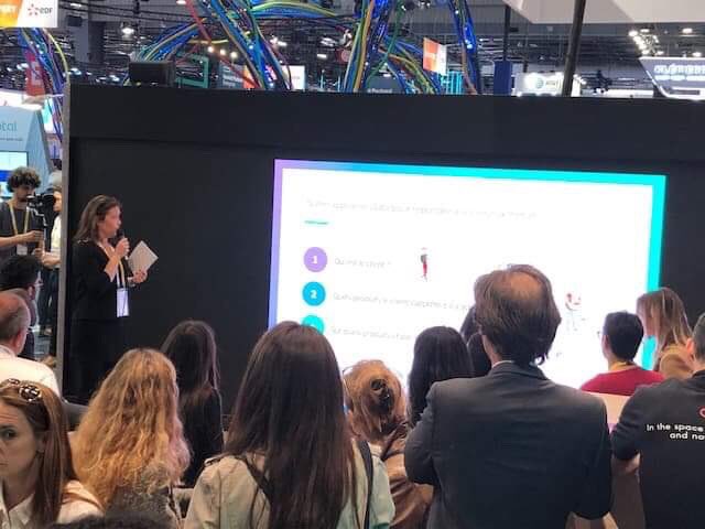 Valentine Legrand de <a href="/PublicisETO/">Publicis ETO compte transféré 👉 @epsilondatamktg</a> explique comment la #data révolutionne la grande distribution <a href="/VivaTech/">Viva Technology</a> <a href="/PublicisGroupe/">Publicis Groupe</a>