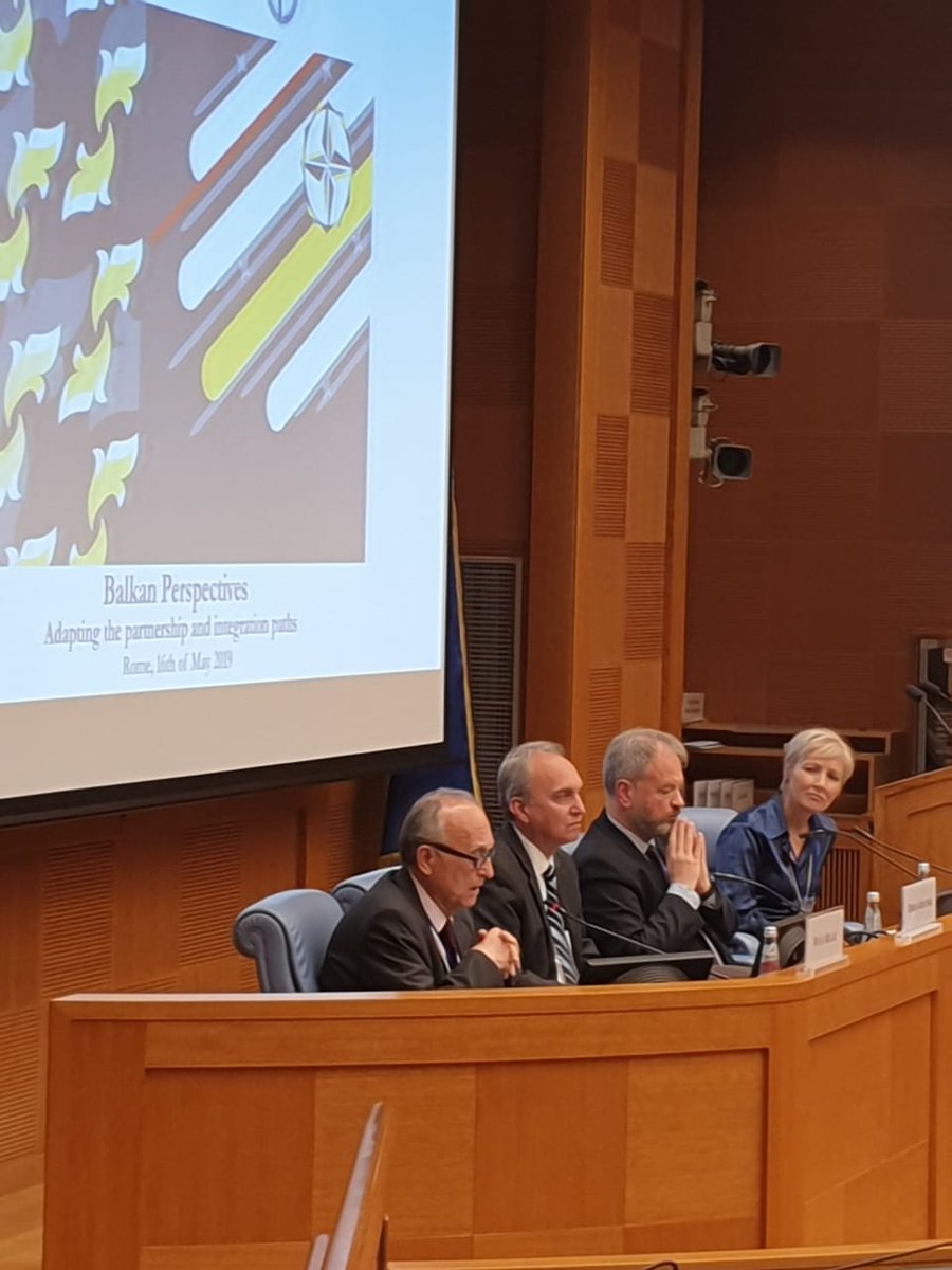 NATOFoundation's tweet photo. #BalkanPerspectives

#Reljic: "What could work is a #MarshallPlan for the region, especially targeting #education and the #publicservices. This plan would include all those who are marginalised, namely the #civilsociety and #opposition political parties."

#WeAreNATO #NATOat70 https://t.co/eoAduVzmEH