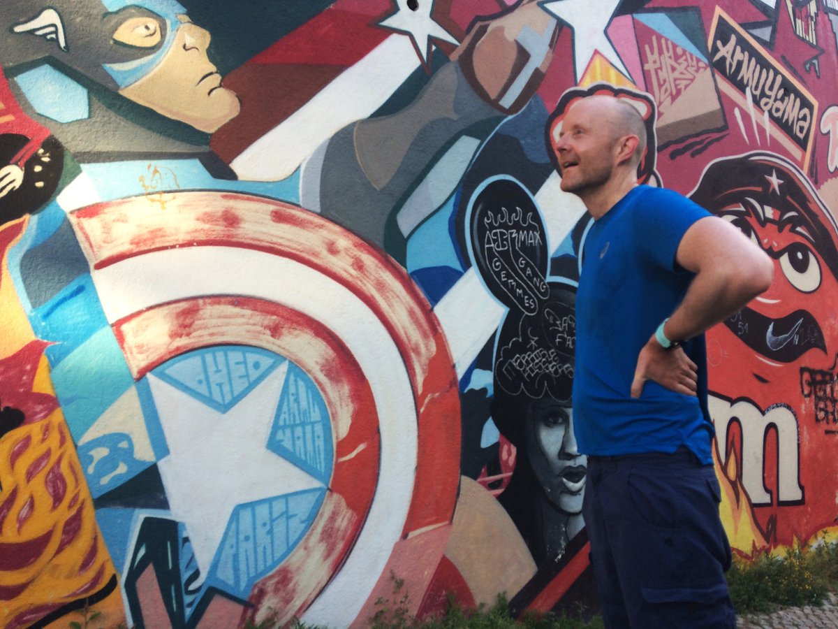 LisbonRunning's tweet photo. David's 2n round! This time on the Street Art Tour. 🏃‍♂️🇮🇪
https://t.co/h3hs9iW7Qi

#LisbonRunningTours #RunningTours #Lisbon #Lisbonne #Lissabon #Lisboa #Portugal #Running #Run #CityRun #EverySingleStreet #StreetRunning #TimeToPlay #UrbanTrail #Runner #Marathon @visitportugal https://t.co/VKCRLPF8IY