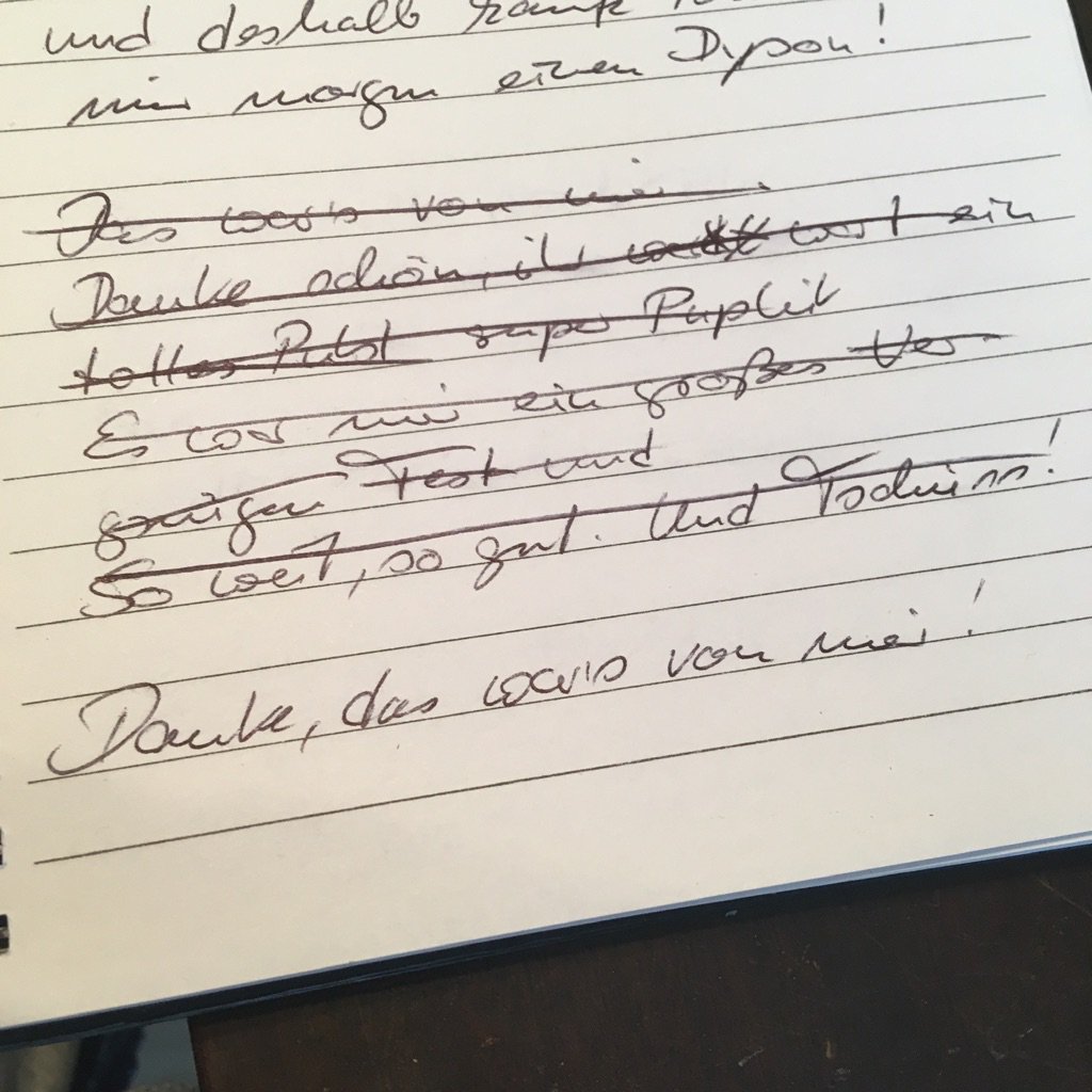 pacodemant's tweet image. Die letzten Worte für den Auftritt heute Abend sind gefixt …

#craftcomedy #drittelba #bremenr #openmic #openstage