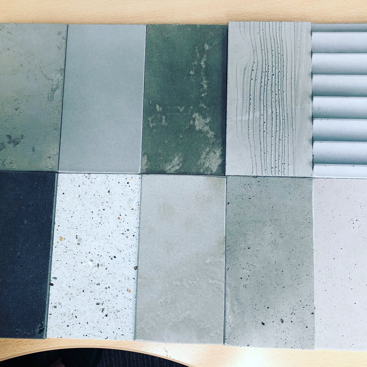 A lovely selection of samples in varying tones and texture going out to one lucky customer. Email sales@mass-concrete.com with your requests