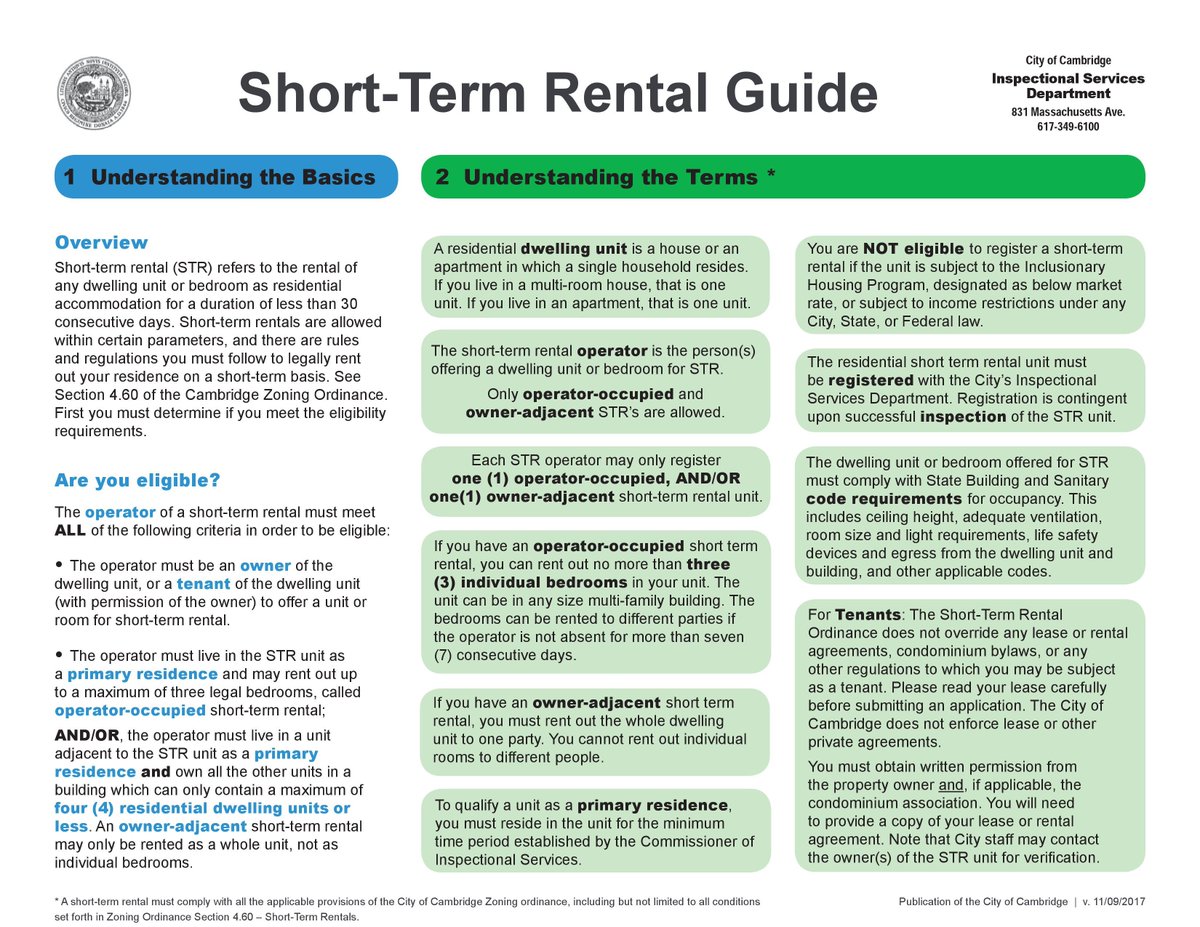 arriveprosper's tweet photo. Don't be afraid of the Boston/Cambridge requirements to get your short-term rental up and going. We are so fortunate to be able to host year around. Get to know #CambMA criteria. #houserentals #homerentals #shorttermrentals #airbnb #passiveincome #hospitality #micasasucasa https://t.co/cMefsIwuvy