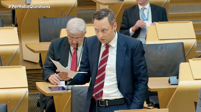 ColSMal's tweet photo. Good to see @liamkerrMSP pressing SNP Government on improving victim's rights.
It's been 8 months since Humza Yousaf promised 'concrete action' on #MichellesLaw and yet they've done *nothing* to sort out temporary release. https://t.co/wnsOyBwUao