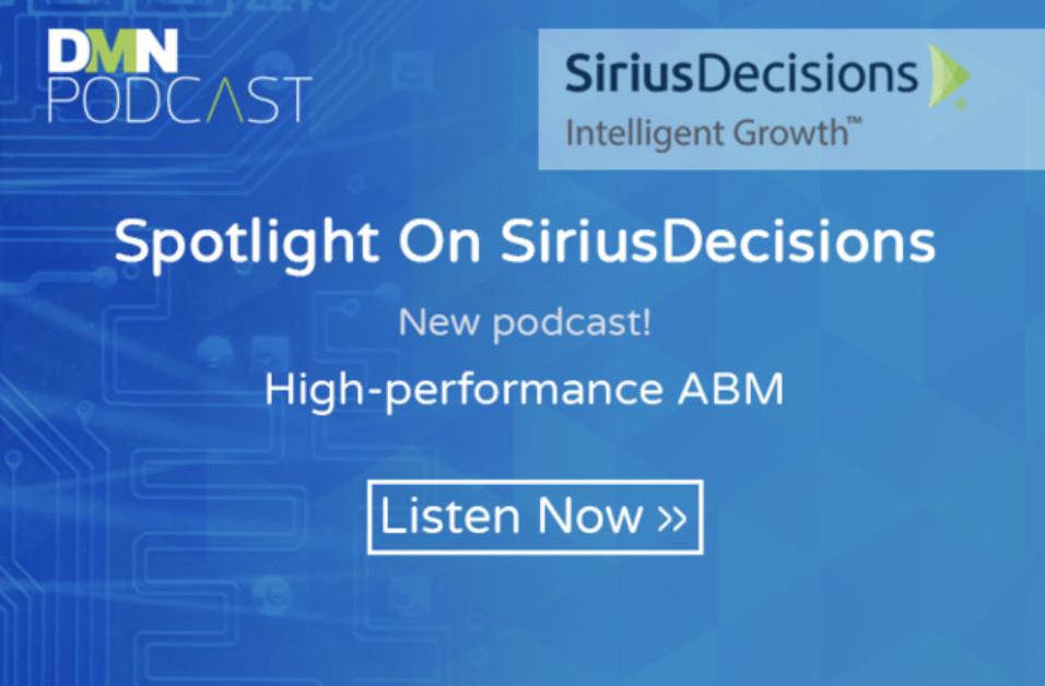 Matt Senatore (@mattsenatore) on Twitter photo Want to know what best-in-class #ABM organizations do differently? <a href="/AlisaGroocock/">Alisa Groocock</a> and @NickyBriggsSD have answers for you here dmnews.com/podcast/podcas… @siriusdecisions @dmnews #SDsummit Want to know what best-in-class #ABM organizations do differently? <a href="/AlisaGroocock/">Alisa Groocock</a> and @NickyBriggsSD have answers for you here dmnews.com/podcast/podcas… @siriusdecisions @dmnews #SDsummit