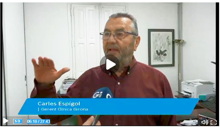 ClinicaGirona's tweet photo. Carles Espígol, gerent de @ClinicaGirona al Notícies Migdia de @tvgirona: "Les obres de la nova Clínica van a bon ritme". En tres setmanes es preveu acabar la fase d’excavació subterrània. A finals d’any ja es veurà una bona part de la construcció. 
https://t.co/65tiX1iIuH https://t.co/SbfUXAnubw