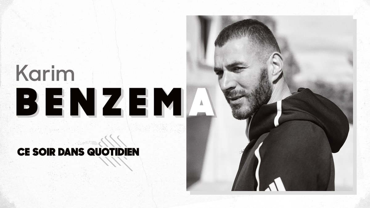 👉 Notez-le !
Karim <a href="/Benzema/">Karim Benzema</a> est l'invité de #Quotidien ce soir !
⏰ 19H20
📺 <a href="/TMCtv/">TMC</a>