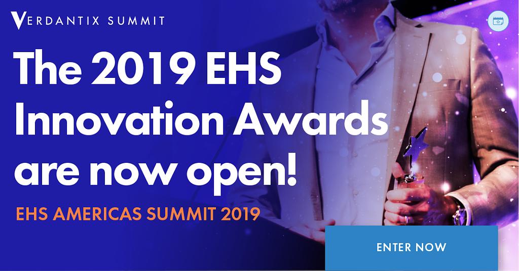 Send your entries now for the <a href="/Verdantix/">Verdantix</a> EHS Innovation awards. Last date for entries is June 14th, 2019. Past winners include: <a href="/Walmart/">Walmart</a> @Total <a href="/johnsoncontrols/">Johnson Controls</a> 
bit.ly/2Vsef6g