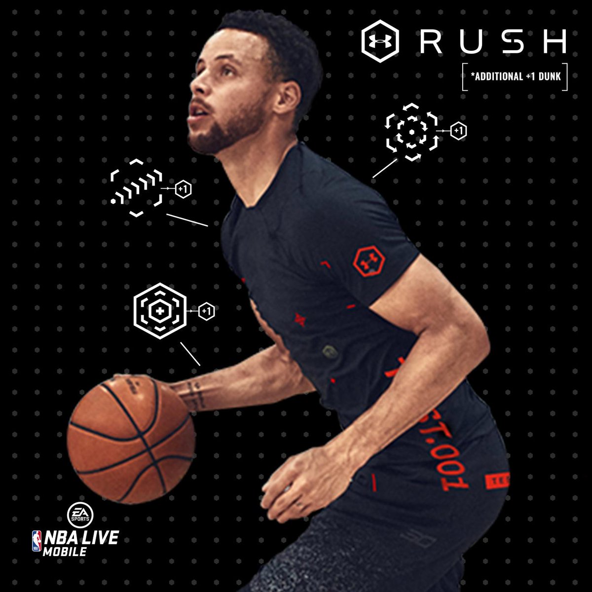 Ea Sports Nba Live Mobile A Twitter Underarmour Stephen Curry With Uarush Your Muscles Heal Quicker Than They Can Breakdown And You Become Stronger Turn In 50 Ua Rush Elite Tokens To