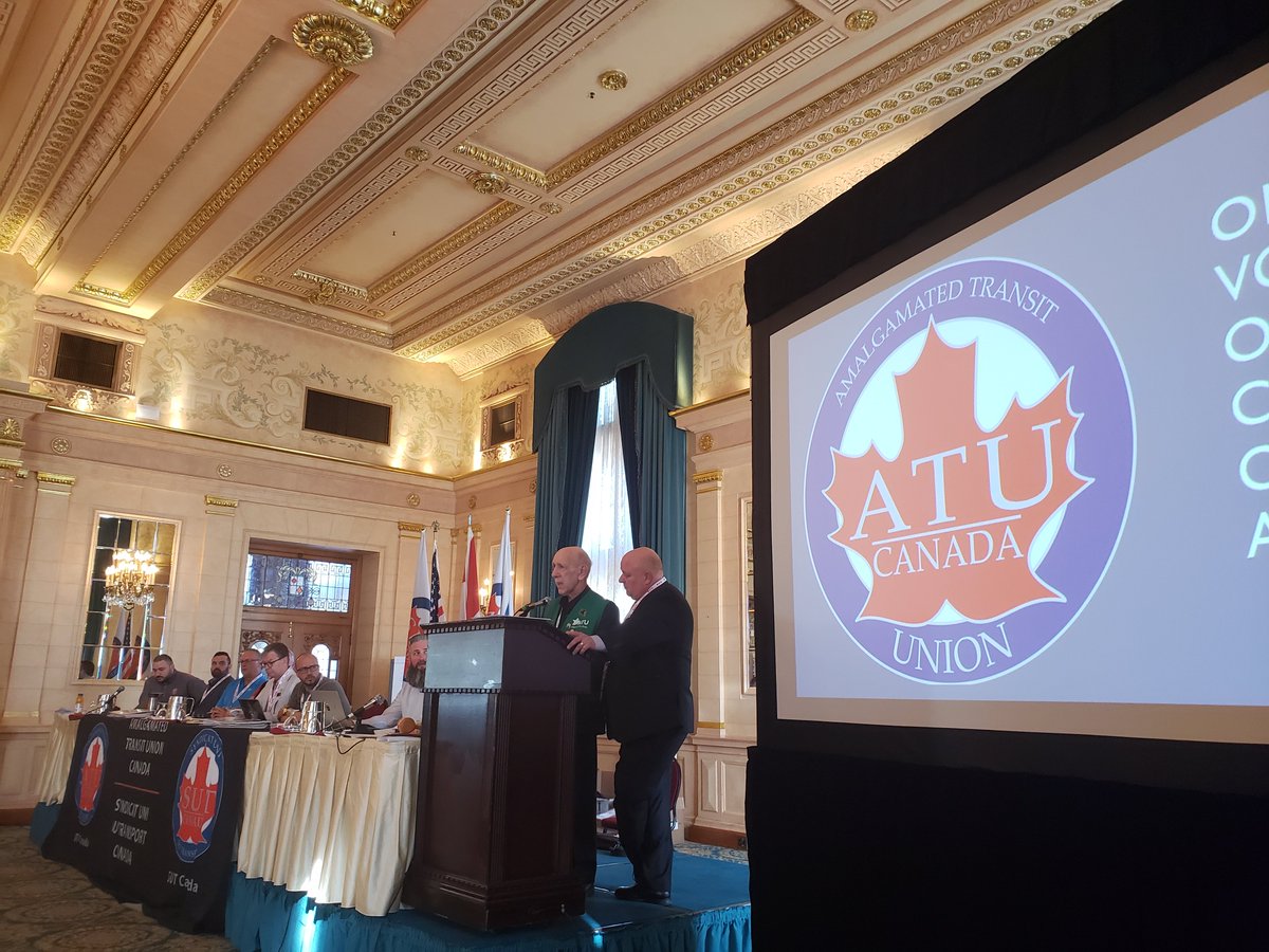 ATU Canada announces the Marcel Malbouf scholarship award for ATU families! Marcel has been part of the ATU (local 279) for 49 years! 

Merci beaucoup, Marcel!

#atucanada2019