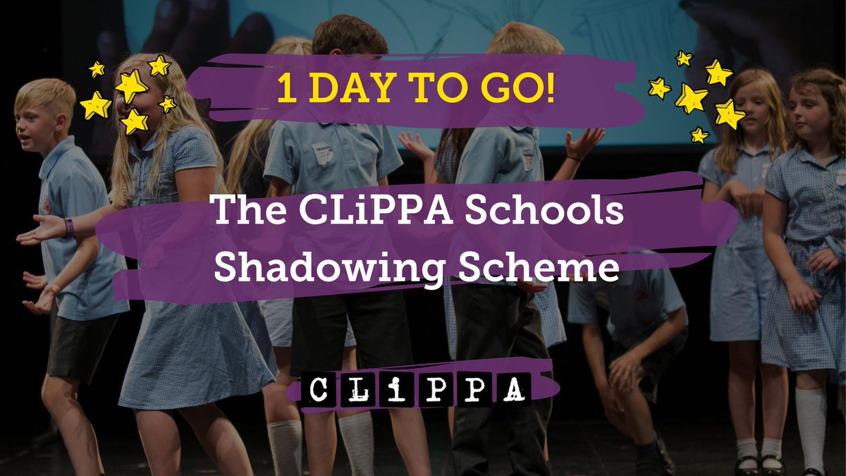 clpe1's tweet photo. The #CLiPPA2019 #ShadowingScheme kicks off TOMORROW!
Are you ready to take part in the biggest celebration of UK Children's poetry and to win a chance for your students to perform @NationalTheatre?!
https://t.co/vHtibrW8LY https://t.co/EzIS5KaOAJ