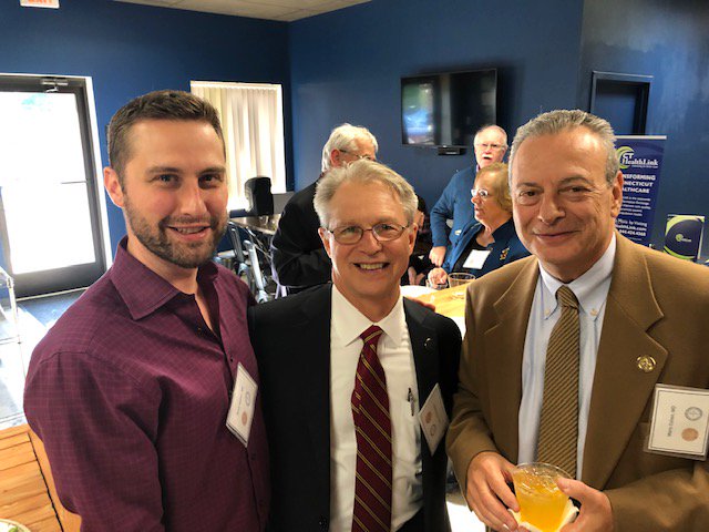 CSMSNews's tweet photo. Last evening we held another successful physician happy hour, this time with @HCMA_CT. Thank you to everyone who attended to learn more about our legislative efforts, @CTHealthLink and @WebsterBank. https://t.co/fZuK02Dax0