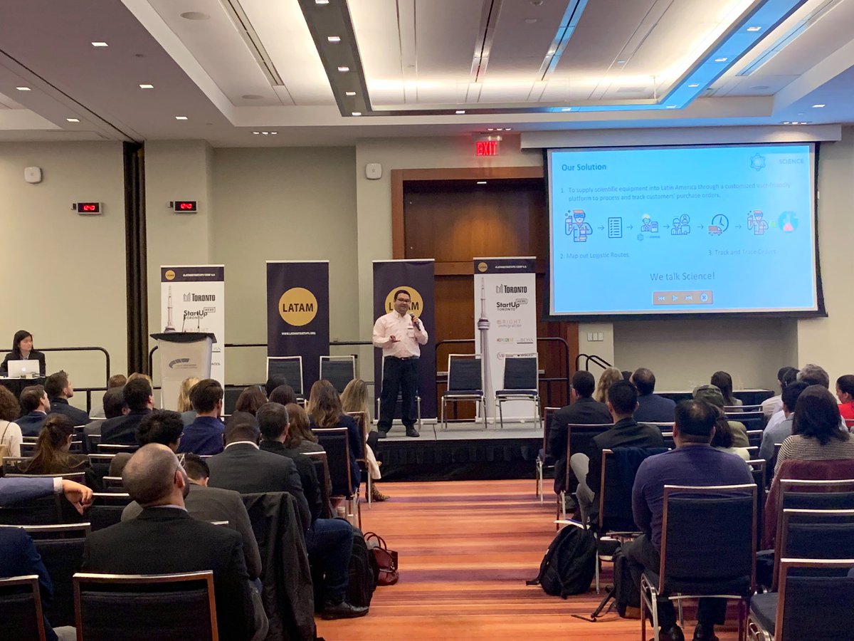 innscience's tweet photo. An amazin experience pitching at latam conference. #LatAmStartups #InnScience https://t.co/CS8XIamn7v