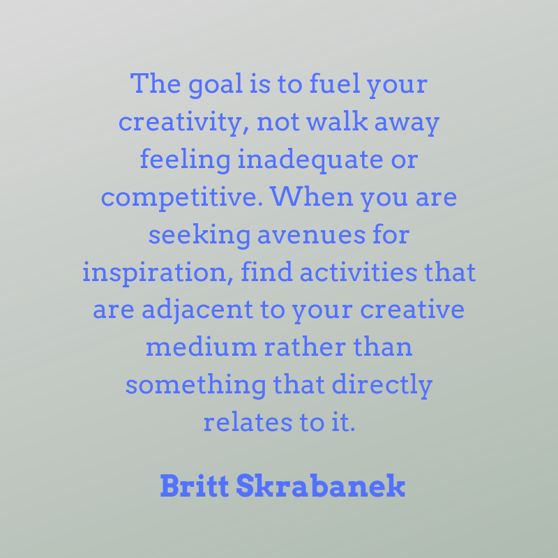 Eliatcoachdaddy's tweet photo. 🥽 Guest post: How to protect your creative mind, by Brit Skrabanek, a brilliant writer, and purveyor of creativity. #CharlotteBloggers #GuestPost
https://t.co/LAUJIHs19q https://t.co/NuPDPAViD1